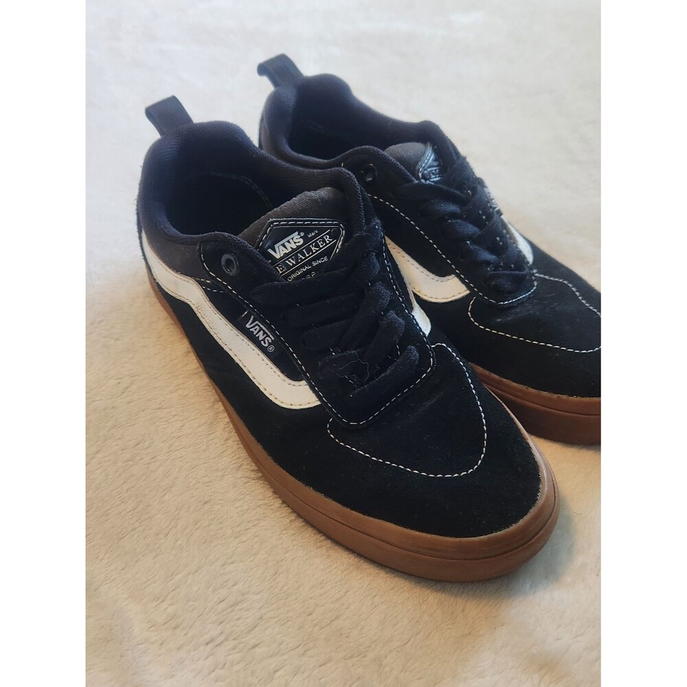 Vans Kyle Walker Pro Skate Shoes Black/White/Gum colorway Size 5